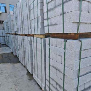 石嘴山芝麻白路牙石，路侧石