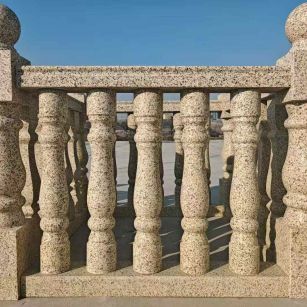 石嘴山黄金麻花瓶柱 阳台栏杆