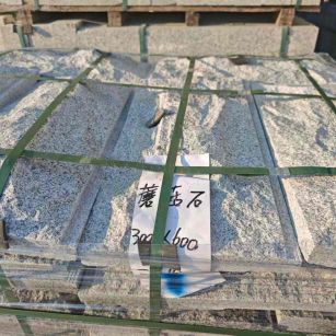 石嘴山芝麻白蘑菇石，自然面