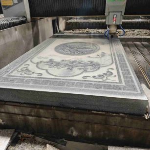 石嘴山芝麻灰雕刻版异形雕刻异形定制